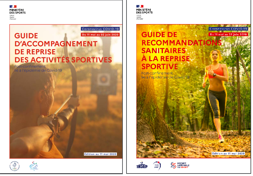 Guides de reprise du sport