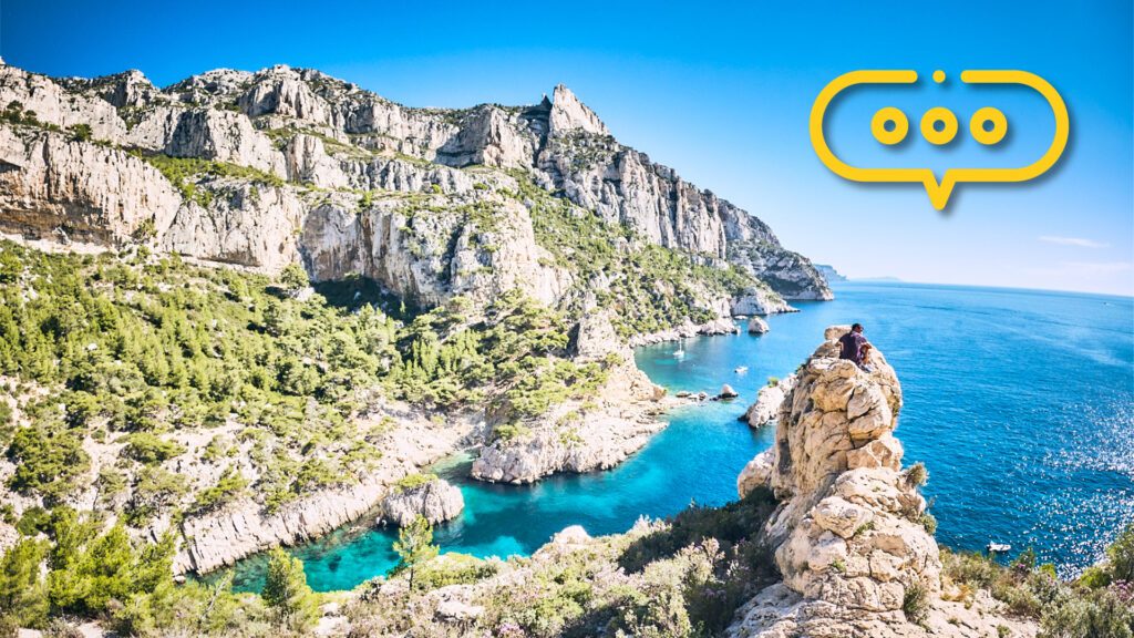 calanque de Sugiton dans le parc national des calanques