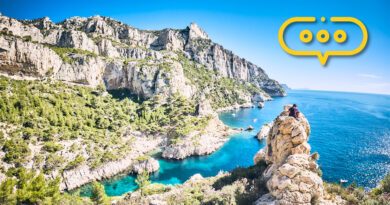 calanque de Sugiton dans le parc national des calanques